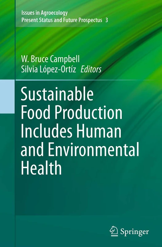 Springer Sustainable Food Production - Agroecology Book