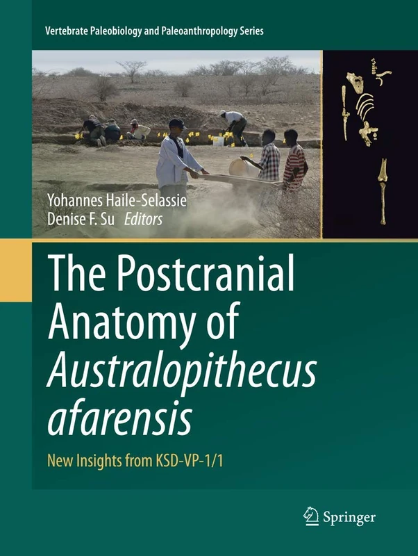 The Postcranial Anatomy of Australopithecus afarensis: New Insights from KSD-VP-1/1: 0 (Vertebrate Paleobiology and Paleoanthropology)