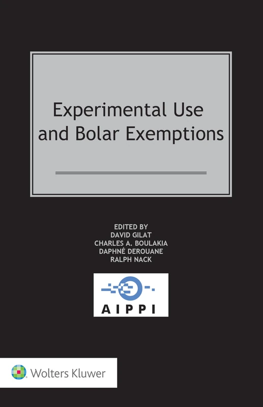 Experimental Use and Bolar Exemptions