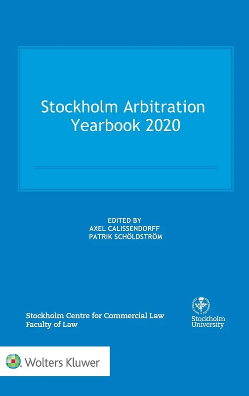 Wolters Kluwer Stockholm Arbitration Yearbook 2020