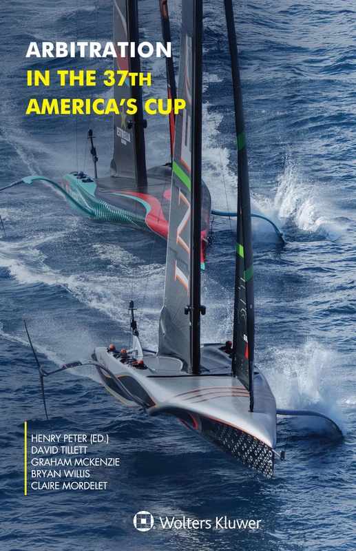 Arbitration in the 37th America's Cup