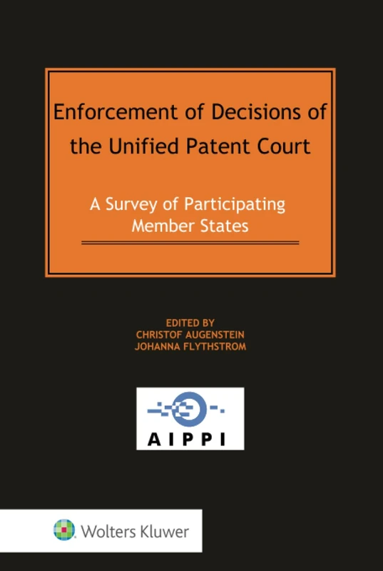 Enforcement of Decisions of the Unified Patent Court: A Survey of Participating Member States: 9 (AIPPI Series)