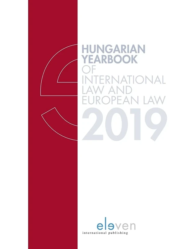 Hungarian Yearbook of International Law and European Law 2019 - Image 1