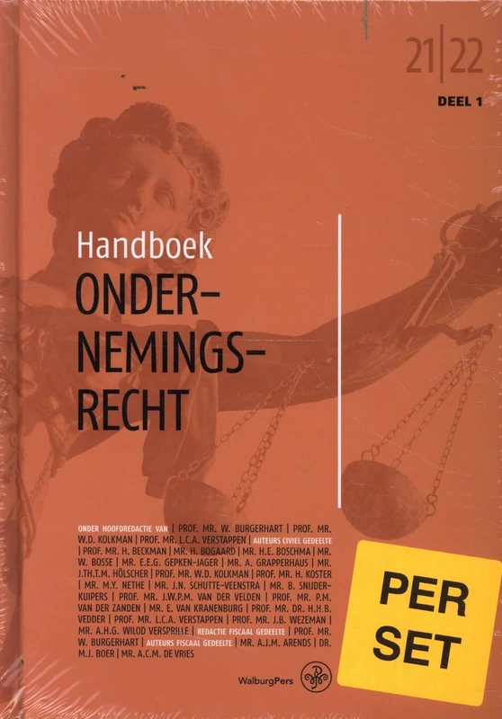 Handboek Ondernemingsrecht 2021-2022 (set) (Handboeken voor het Notariaat) - Image 1