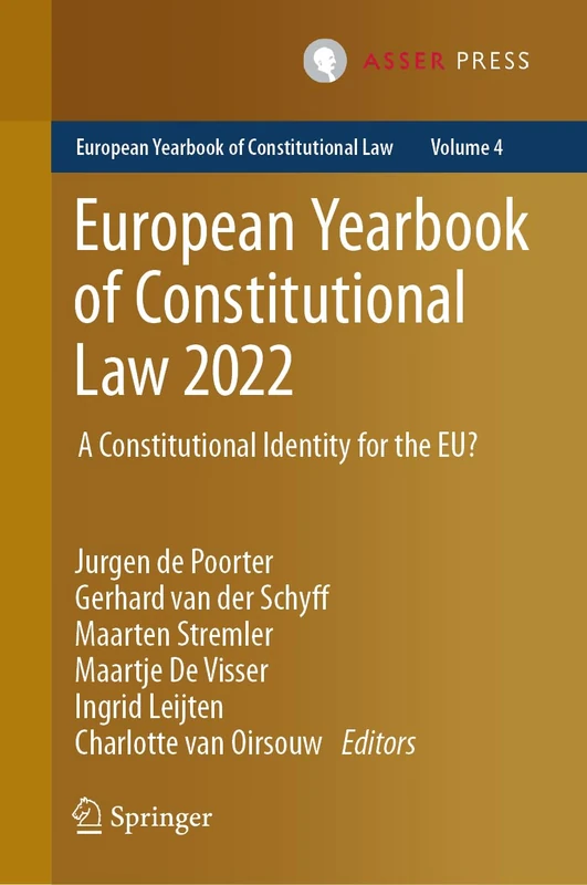 European Yearbook of Constitutional Law 2022: A Constitutional Identity for the EU?: 4