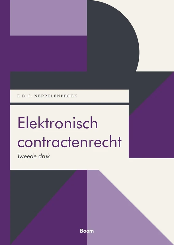Elektronisch contractenrecht (Boom Juridische studieboeken) - Image 1