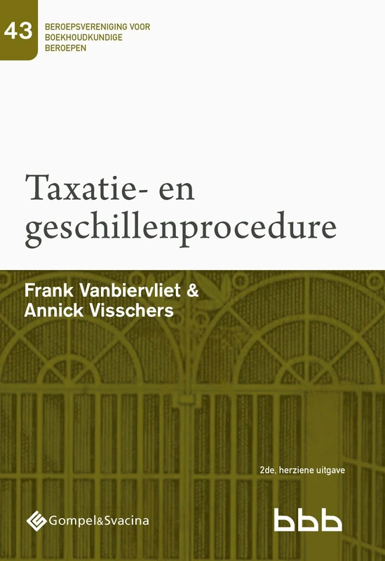 Taxatie- en geschillenprocedure (Beroepsvereniging voor Boekhoudkundige Beroepen, 43)