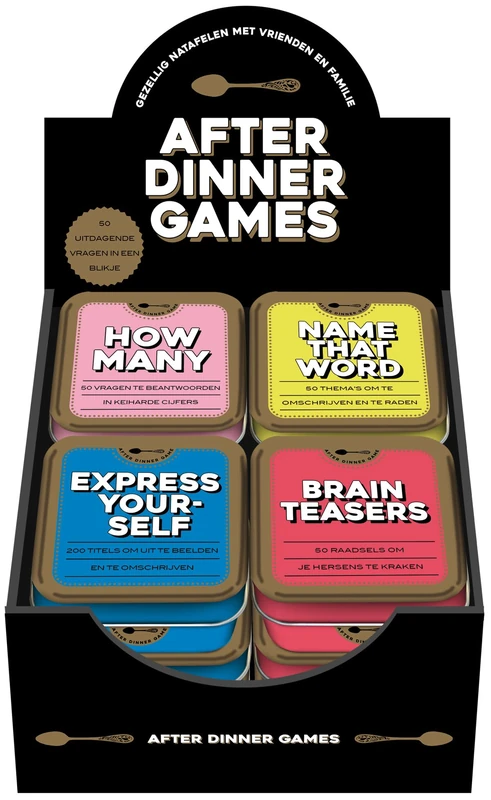 Display After dinner games- 4T x 3 ex. - Image 1