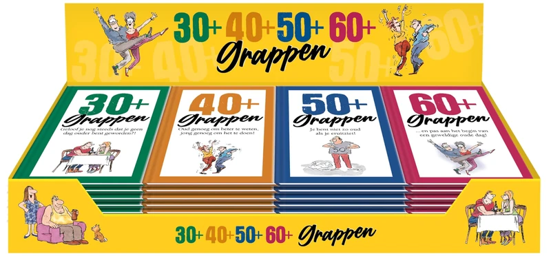 Display 30+ 40+ 50+ 60+ grappen 4 x 4 ex. - Image 1