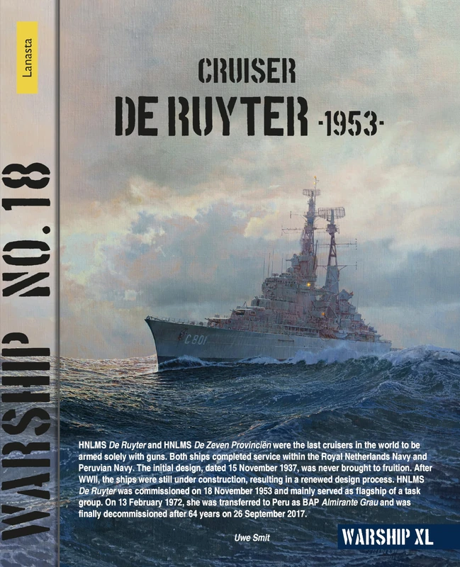 Cruiser De Ruyter 1953: Warship 18 (Lanasta - Warship, 18)