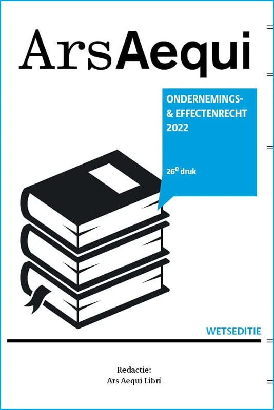 Ondernemings- & effectenrecht 2022 (Ars Aequi Wetseditie) - Image 1