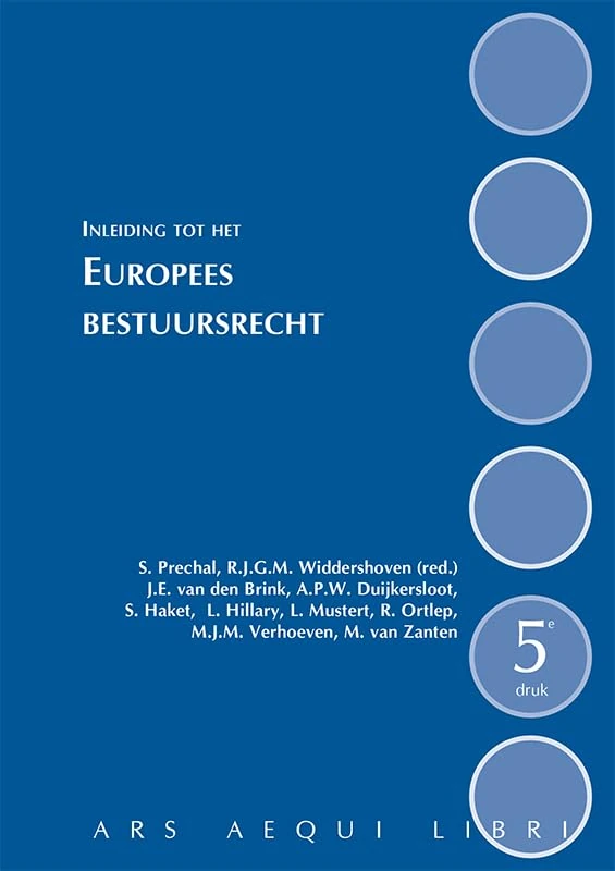 Inleiding tot het Europees bestuursrecht (Ars Aequi Handboeken)