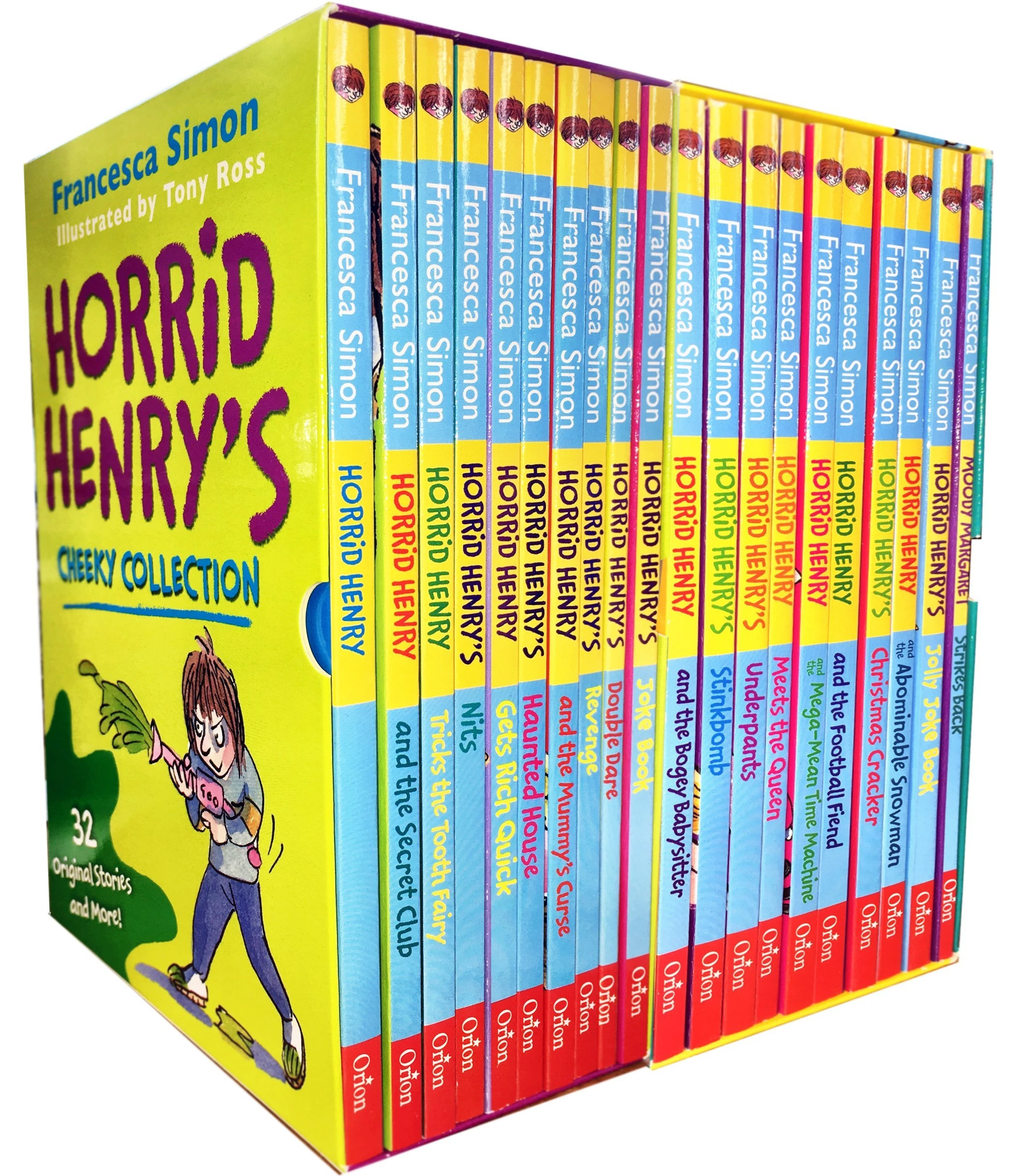 Horrid Henry The Complete Story Collection 20 Books Box Set