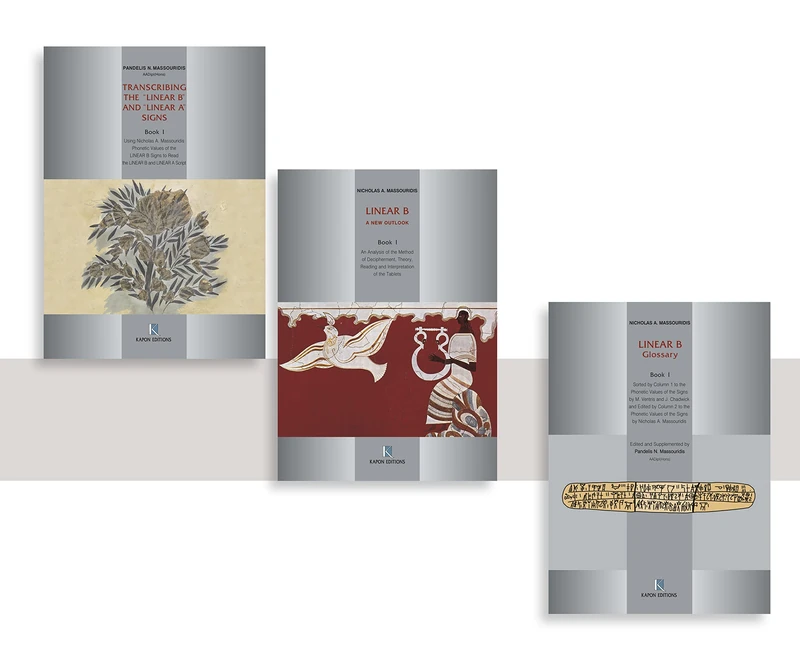 Linear B, Transcribing the Linear B and Linear A Signs/Linear B, Glossary/Linear B, A New Outlook (set of three books)