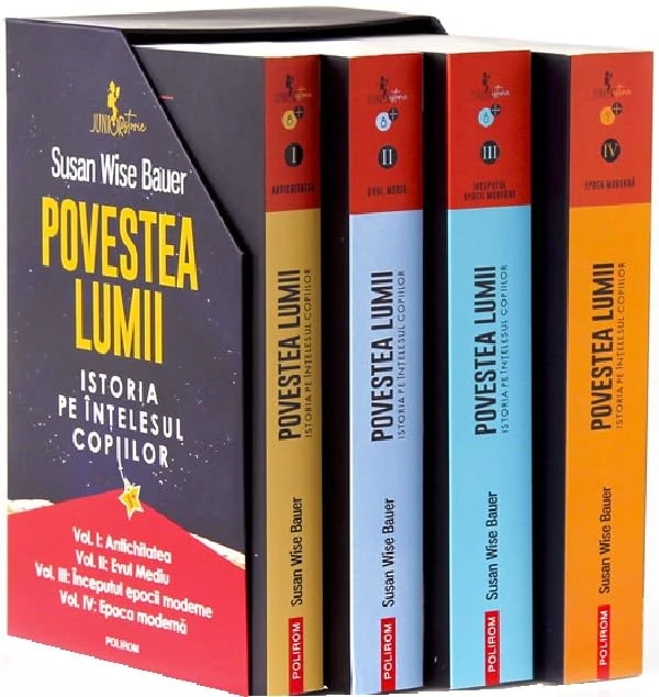 Pachet 4 volume: Povestea lumii. Istoria pe intelesul copiilor - Susan Wise Bauer - Image 1