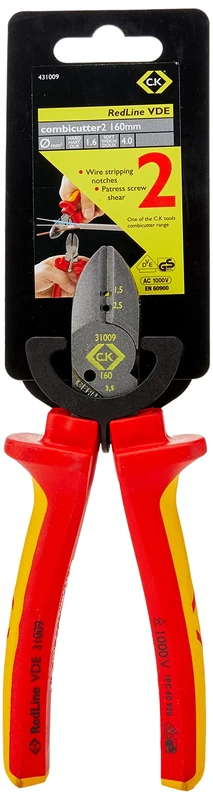 C.K 431009 VDE 2TM Combicutter, Tri-Colour