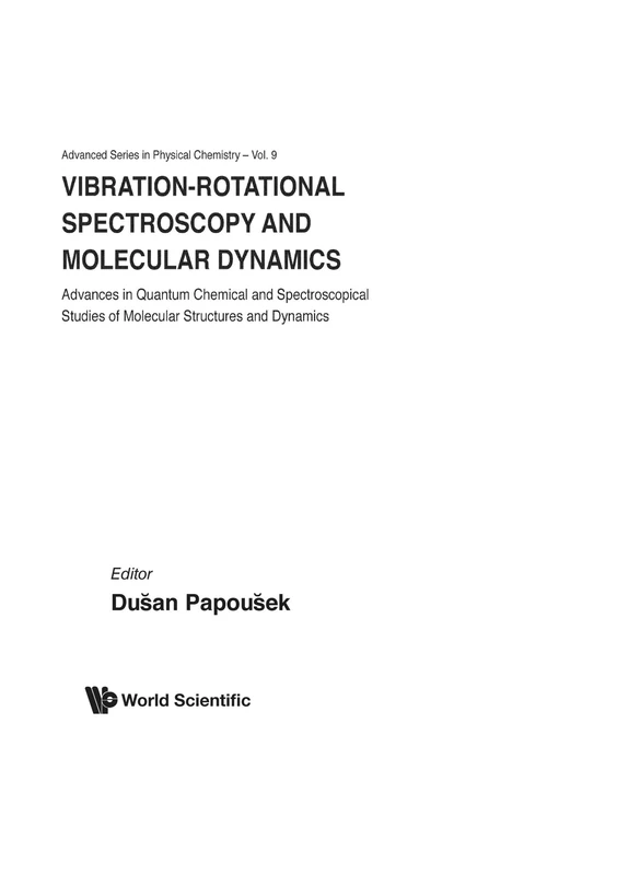 Vibrational-Rotational Spectroscopy - World Scientific Book