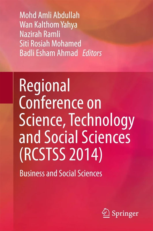 Springer RCSTSS 2014 - Business and Social Sciences Book