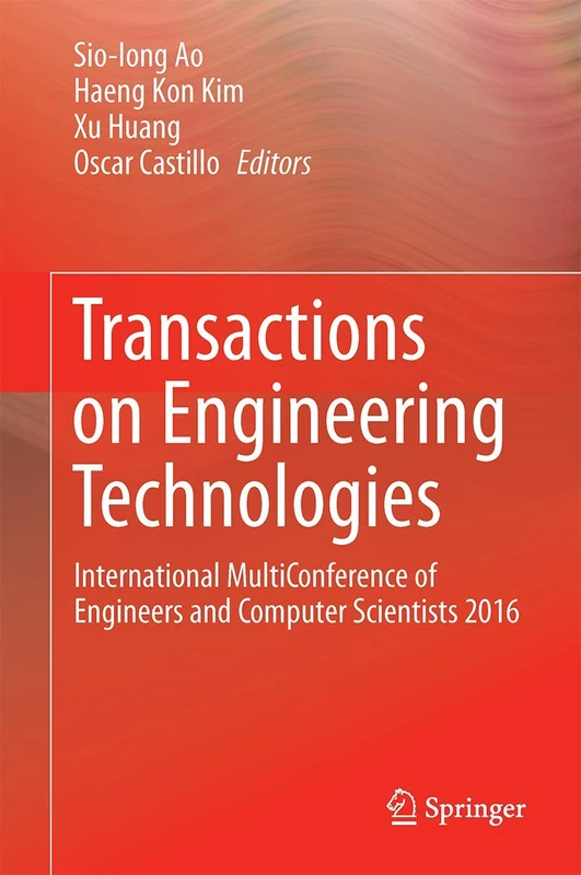 Springer Transactions on Engineering Technologies 2016 Book