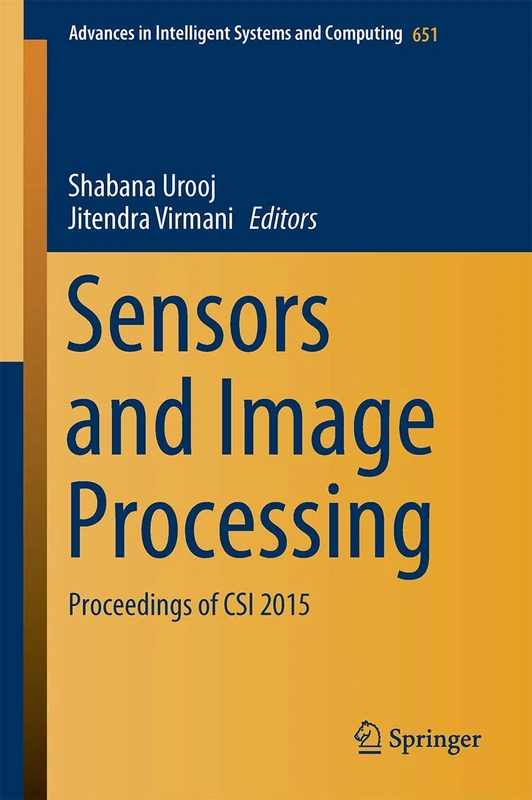 Springer Sensors and Image Processing - CSI 2015 Proceedings