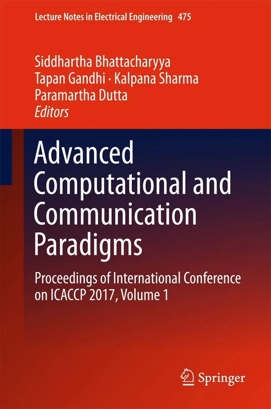 Springer Advanced Computational and Communication Paradigms 475