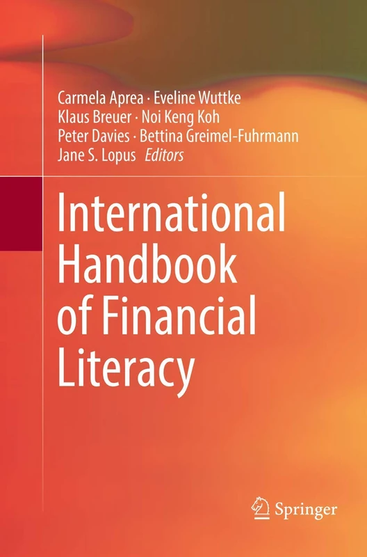 Springer International Handbook of Financial Literacy - Book
