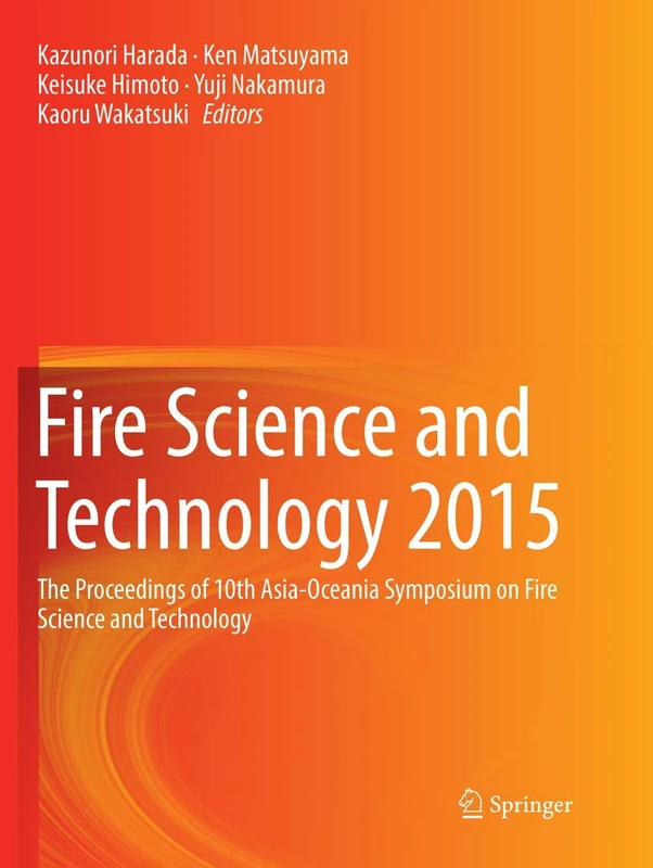Springer Fire Science and Technology 2015 - AOSFST Proceedings