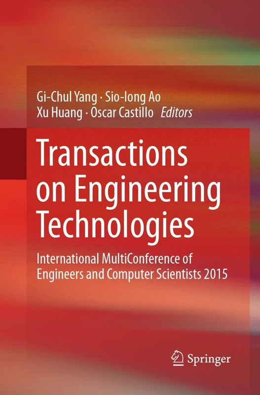 Transactions on Engineering Technologies: International MultiConference of Engineers and Computer Scientists 2015 - Image 1