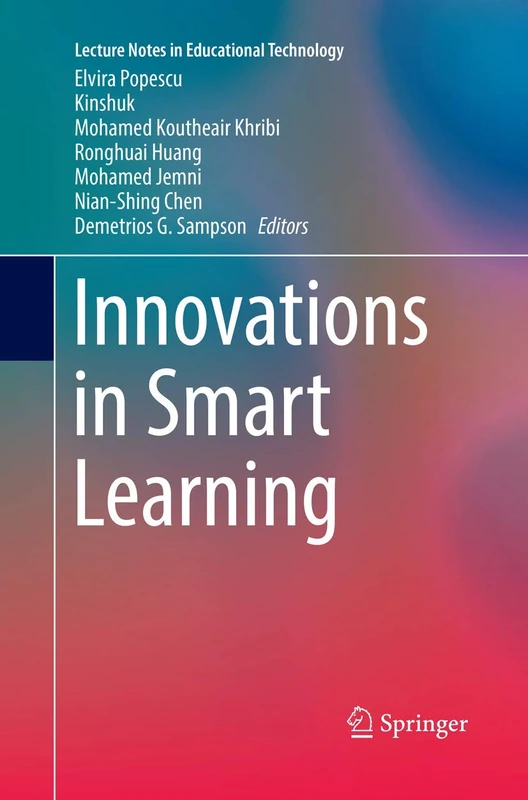 Springer Innovations in Smart Learning - Lecture Notes