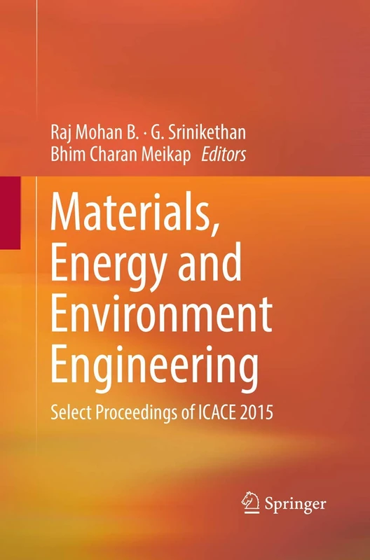 Springer Materials, Energy and Environment Engineering ICACE 2015