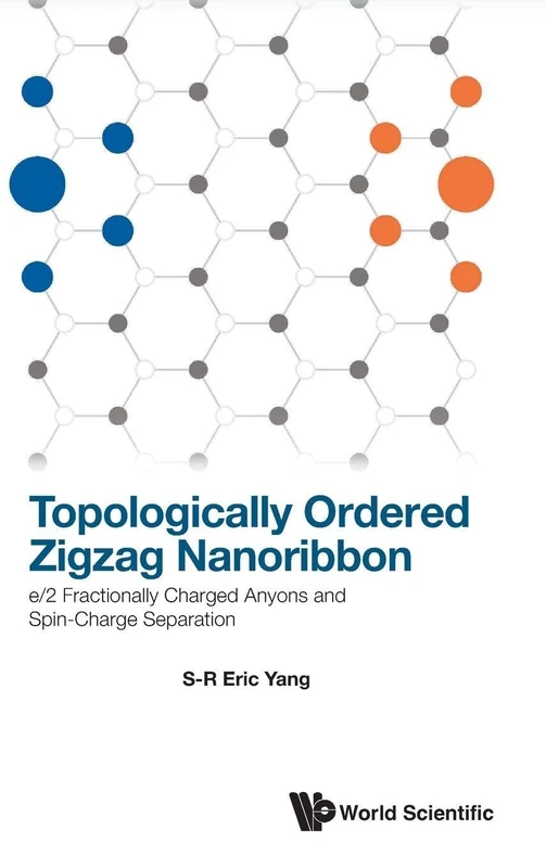 Topologically Ordered Zigzag Nanoribbon: E/2 Fractionally Charged Anyons And Spin-charge Separation
