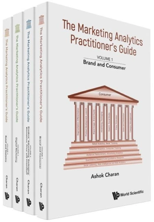 Marketing Analytics Practitioner's Guide, The (In 4 Volumes): Brand and Consumer / Product, Advertising, Packaging, Biometrics, Price and Promotion / Digital Marketing / Retail and Statistics