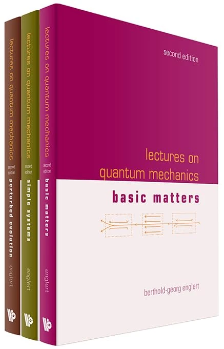 Lectures On Quantum Mechanics (In 3 Companion Volumes): Basic Matters / Simple Systems / Perturbed Evolution
