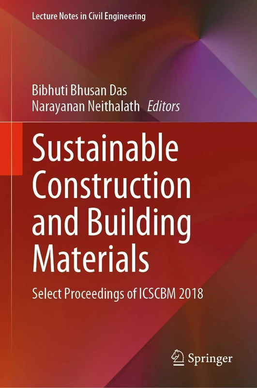 Springer Sustainable Construction and Building Materials 2018