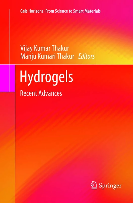 Springer Hydrogels: Recent Advances - Smart Materials Book