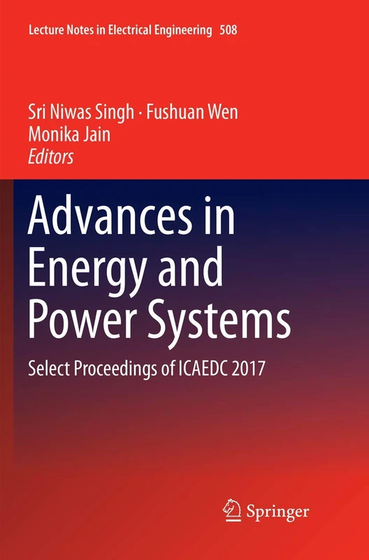 Springer Advances in Energy and Power Systems - ICAEDC 2017