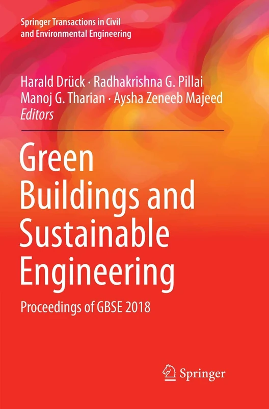 Springer Green Buildings and Sustainable Engineering GBSE 2018