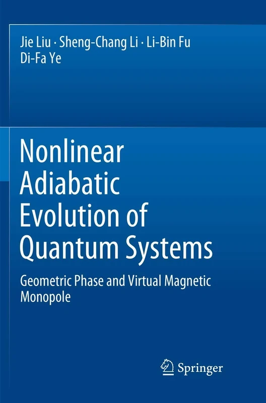 Nonlinear Adiabatic Evolution of Quantum Systems: Geometric Phase and Virtual Magnetic Monopole