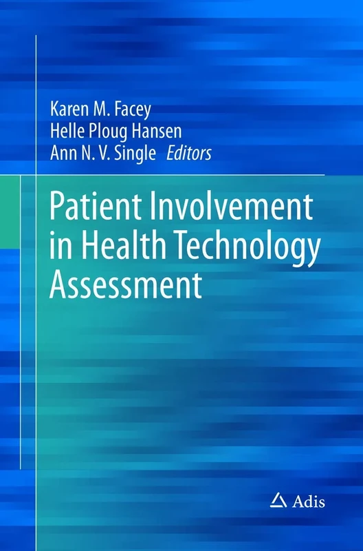 Patient Involvement in Health Technology Assessment - Image 1