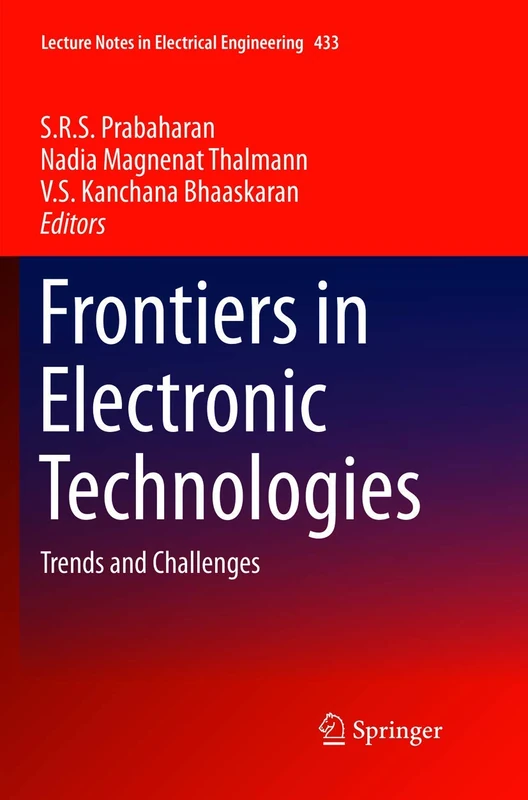 Springer Frontiers in Electronic Technologies - Lecture Notes 433