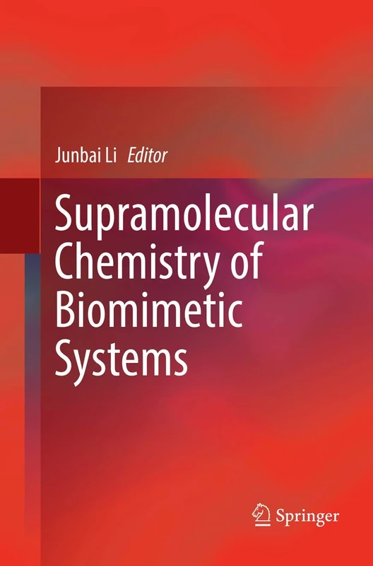 Springer Supramolecular Chemistry of Biomimetic Systems Book - Image 1