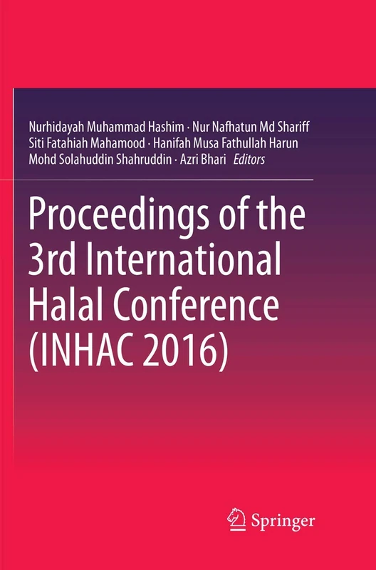 Proceedings of the 3rd International Halal Conference (INHAC 2016)