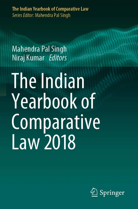 The Indian Yearbook of Comparative Law 2018 - Image 1