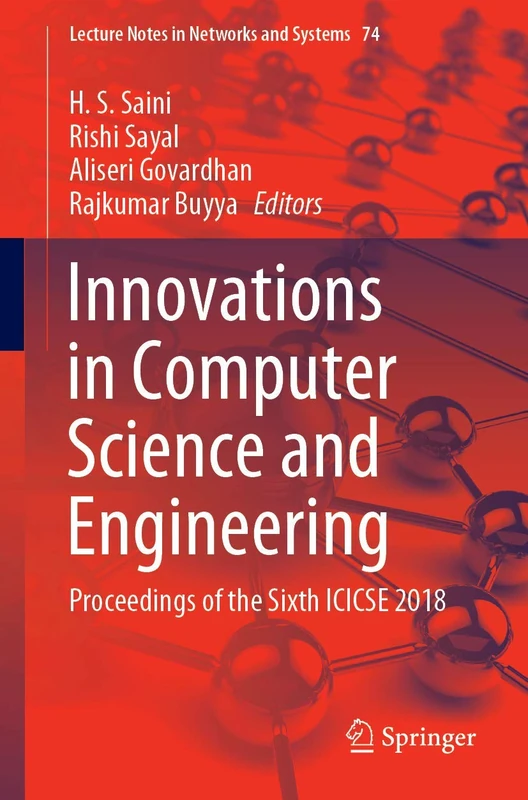 Springer Innovations in Computer Science and Engineering ICICSE 2018