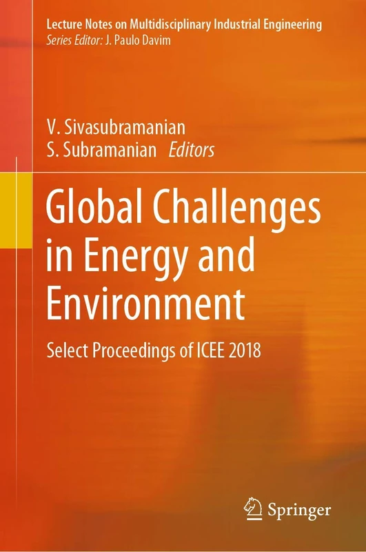 Springer Global Challenges in Energy and Environment Book
