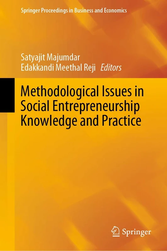 Springer Methodological Issues in Social Entrepreneurship Book