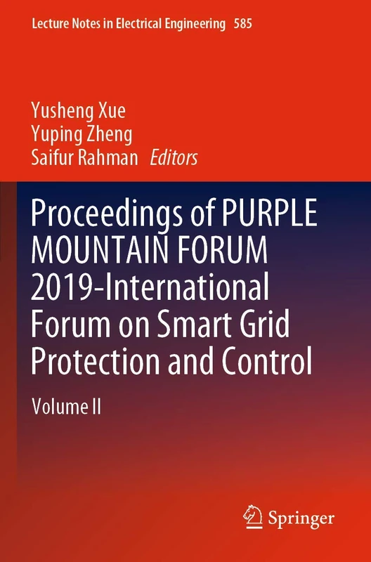 Springer Purple Mountain Forum 2019 - Smart Grid Protection