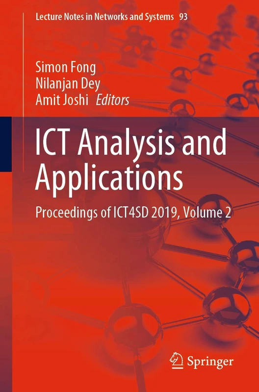 Springer ICT Analysis and Applications - ICT4SD 2019 Vol 2