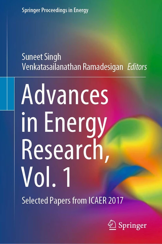 Springer Advances in Energy Research, Vol. 1 - ICAER 2017