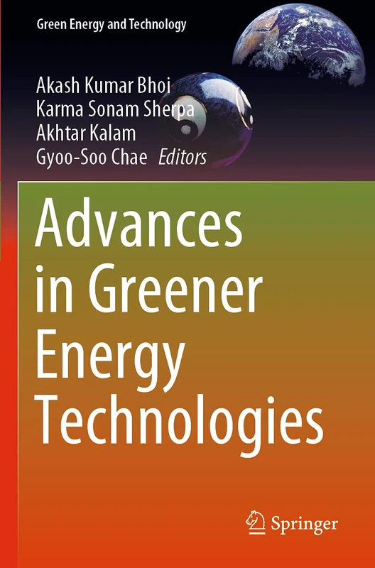 Springer - Advances in Greener Energy Technologies Book